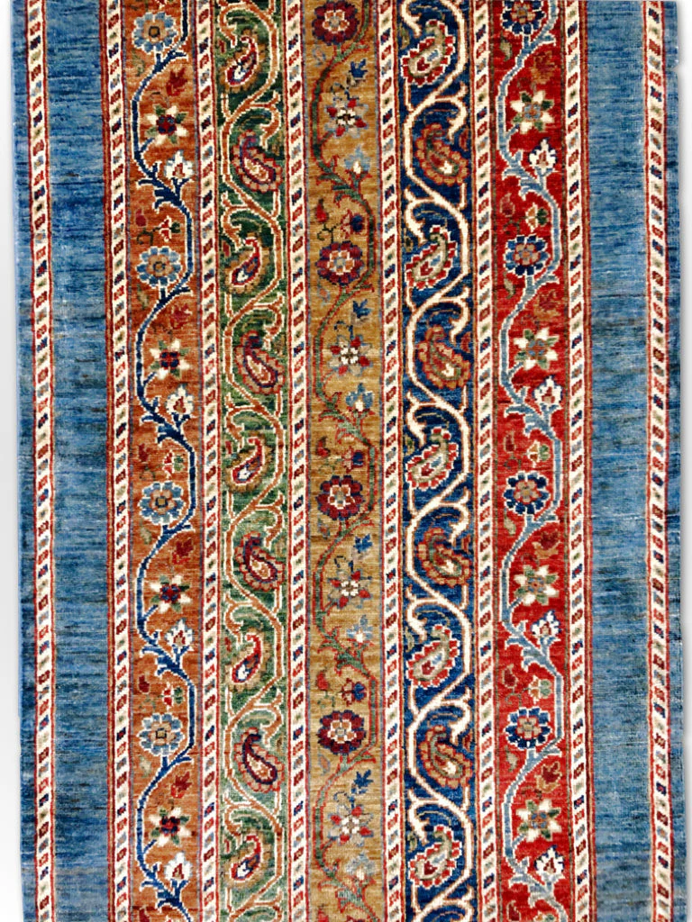Turkish Shawl mt/blue 11' Runner - Image 5