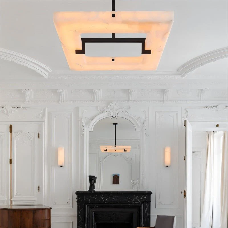 Varga Alabaster Chandelier - Image 3