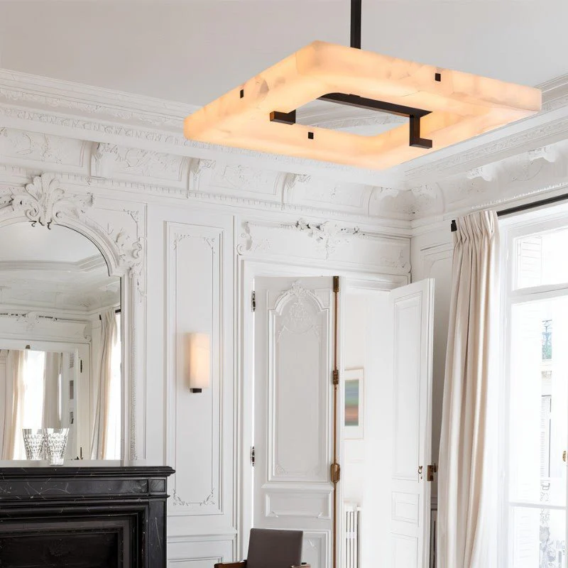 Varga Alabaster Chandelier - Image 4