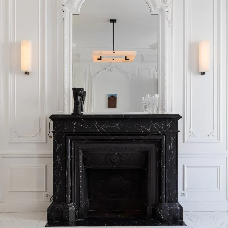 Varga Alabaster Chandelier - Image 5