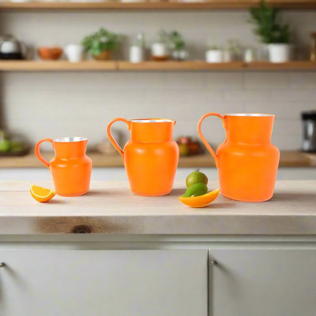 Verano | Leather Carafe Set (3) - Image 4