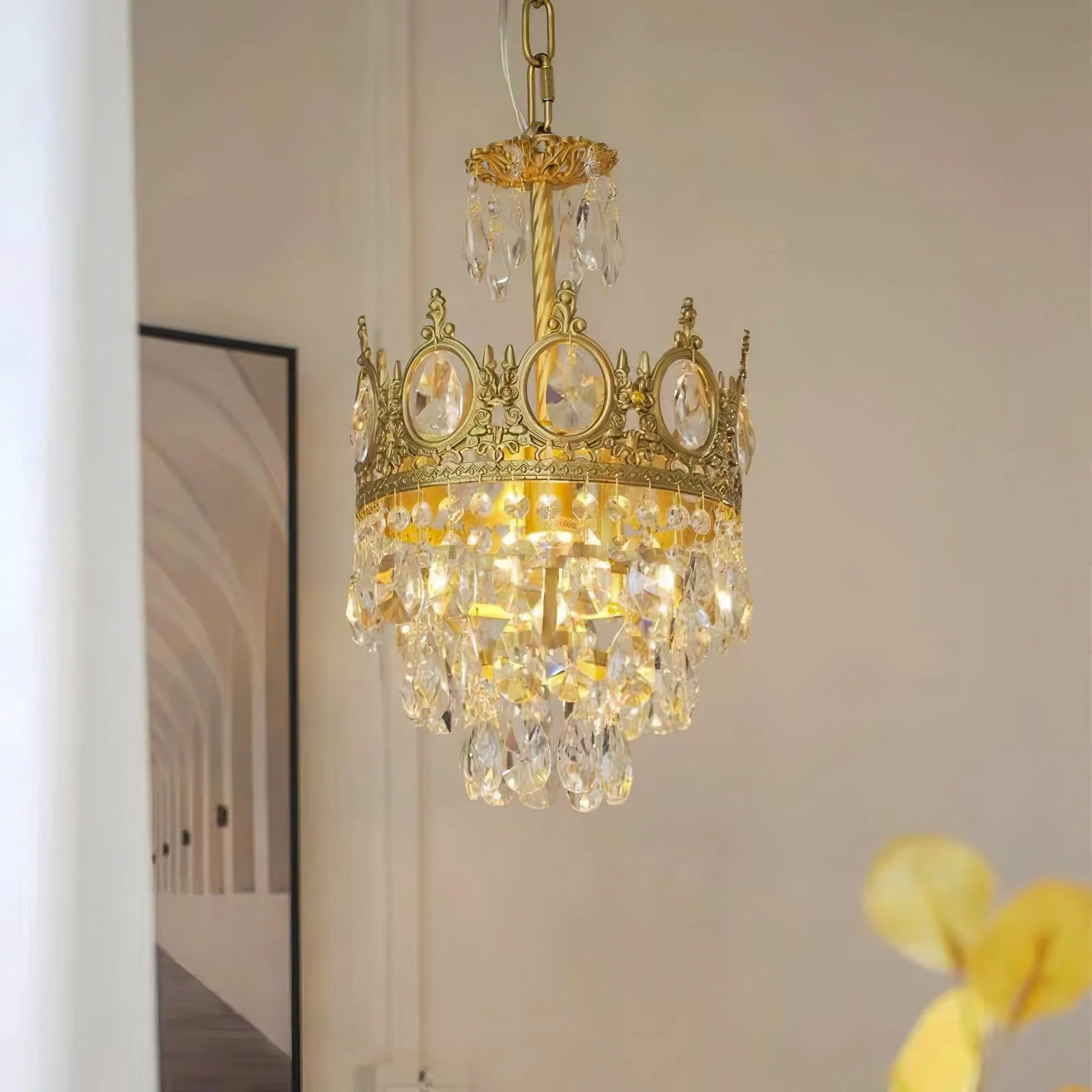 Vintage Crystal Chandelier - Image 15