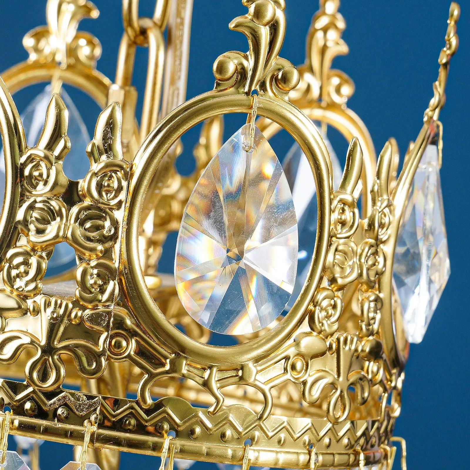 Vintage Crystal Chandelier - Image 22