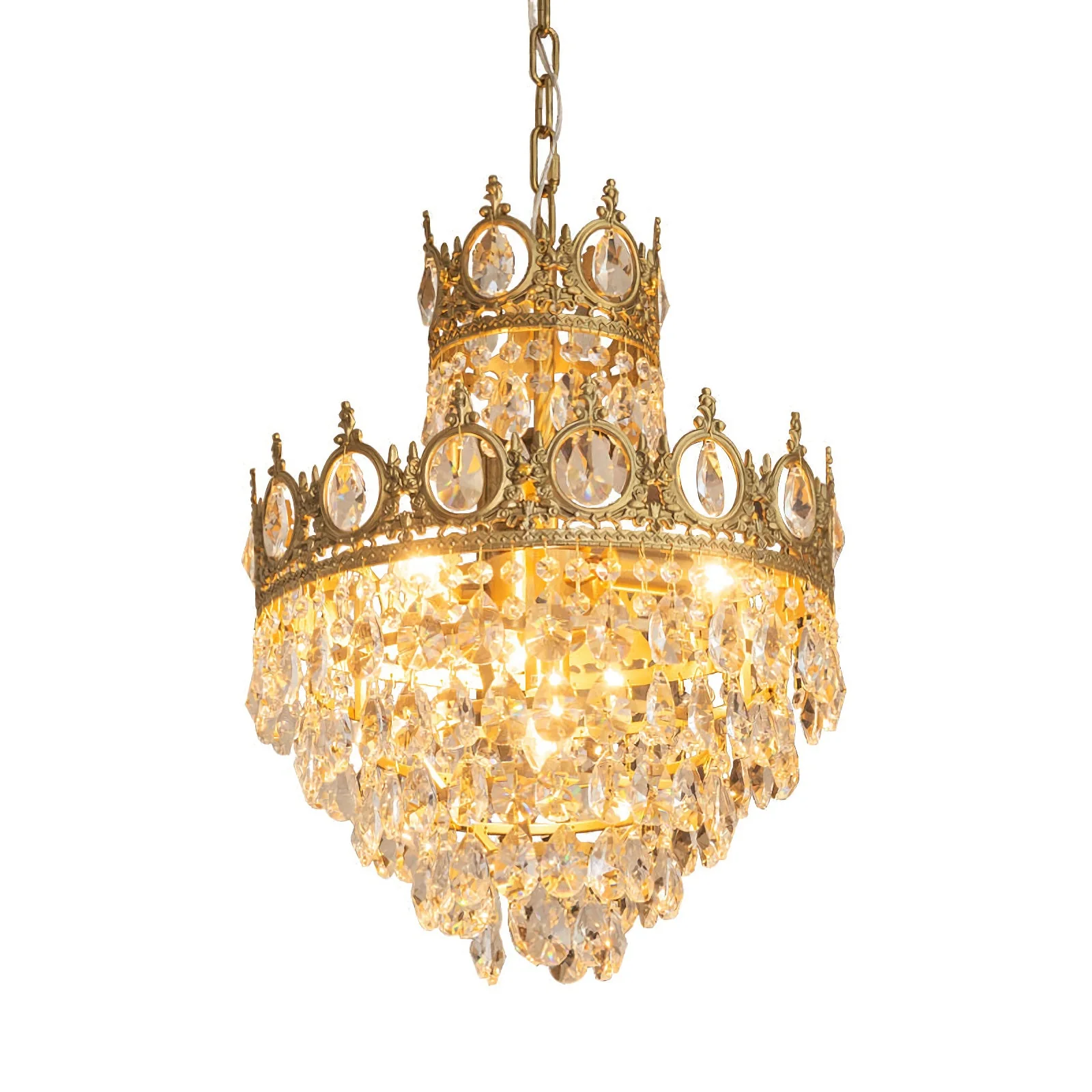 Vintage Crystal Chandelier - Image 26