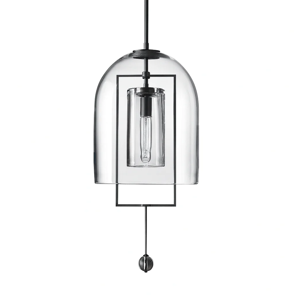 Vintage Glass Lantern Pendant Lights
