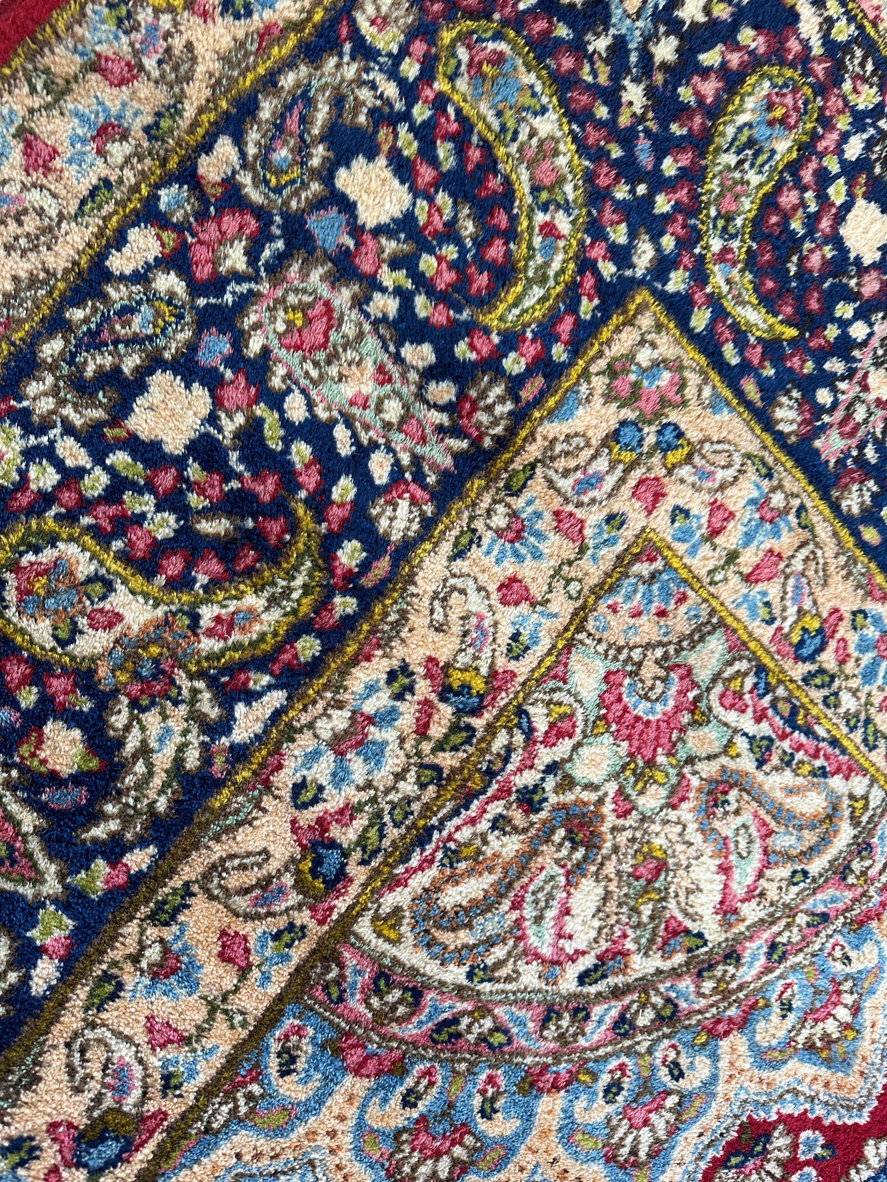 Vintage Kirman Persian Rug | 9’9” x 14’ | Thick Full-Pile Wool | Circa 1960 | K2029 - Image 8