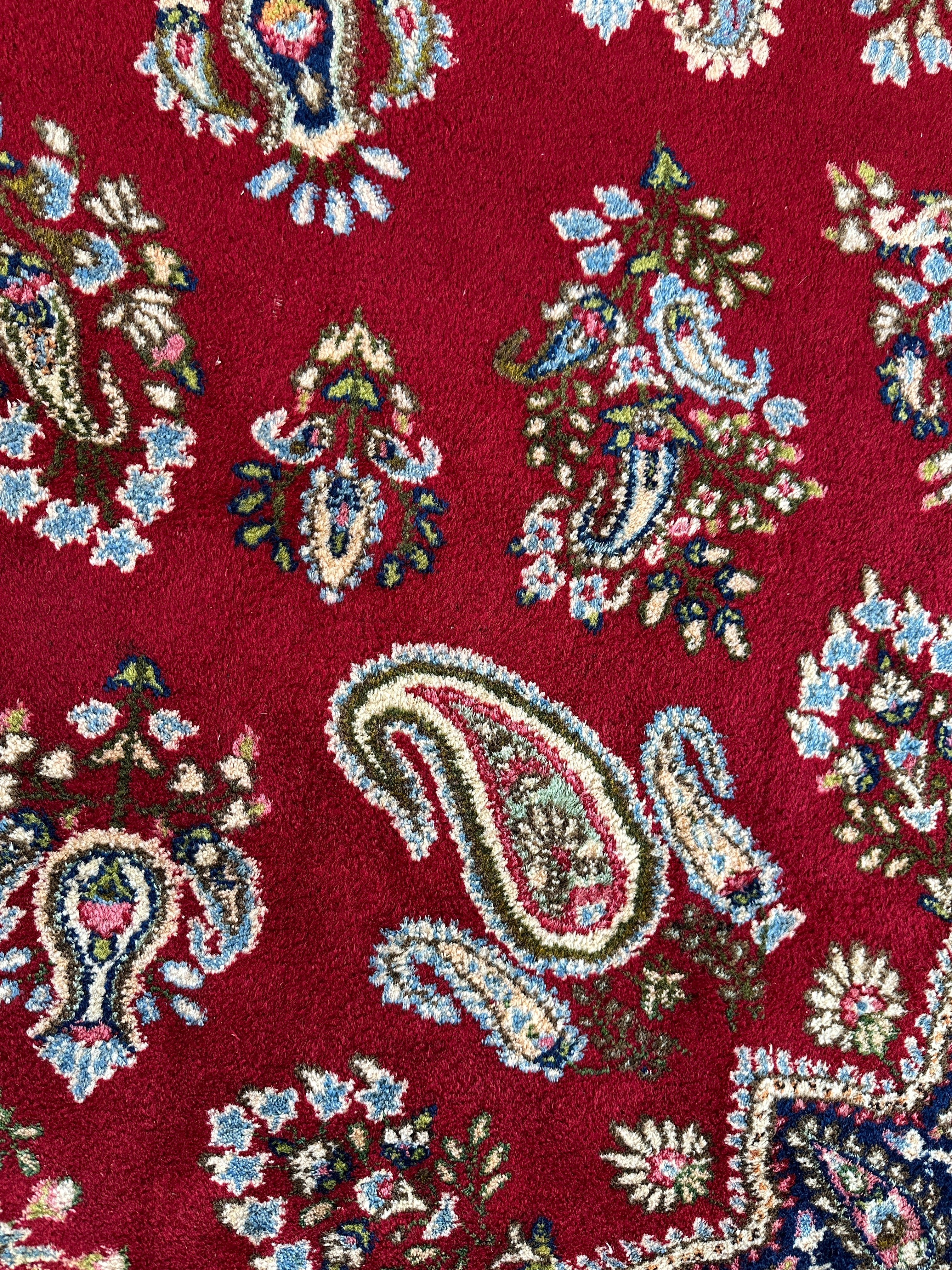 Vintage Kirman Persian Rug | 9’9” x 14’ | Thick Full-Pile Wool | Circa 1960 | K2029 - Image 9
