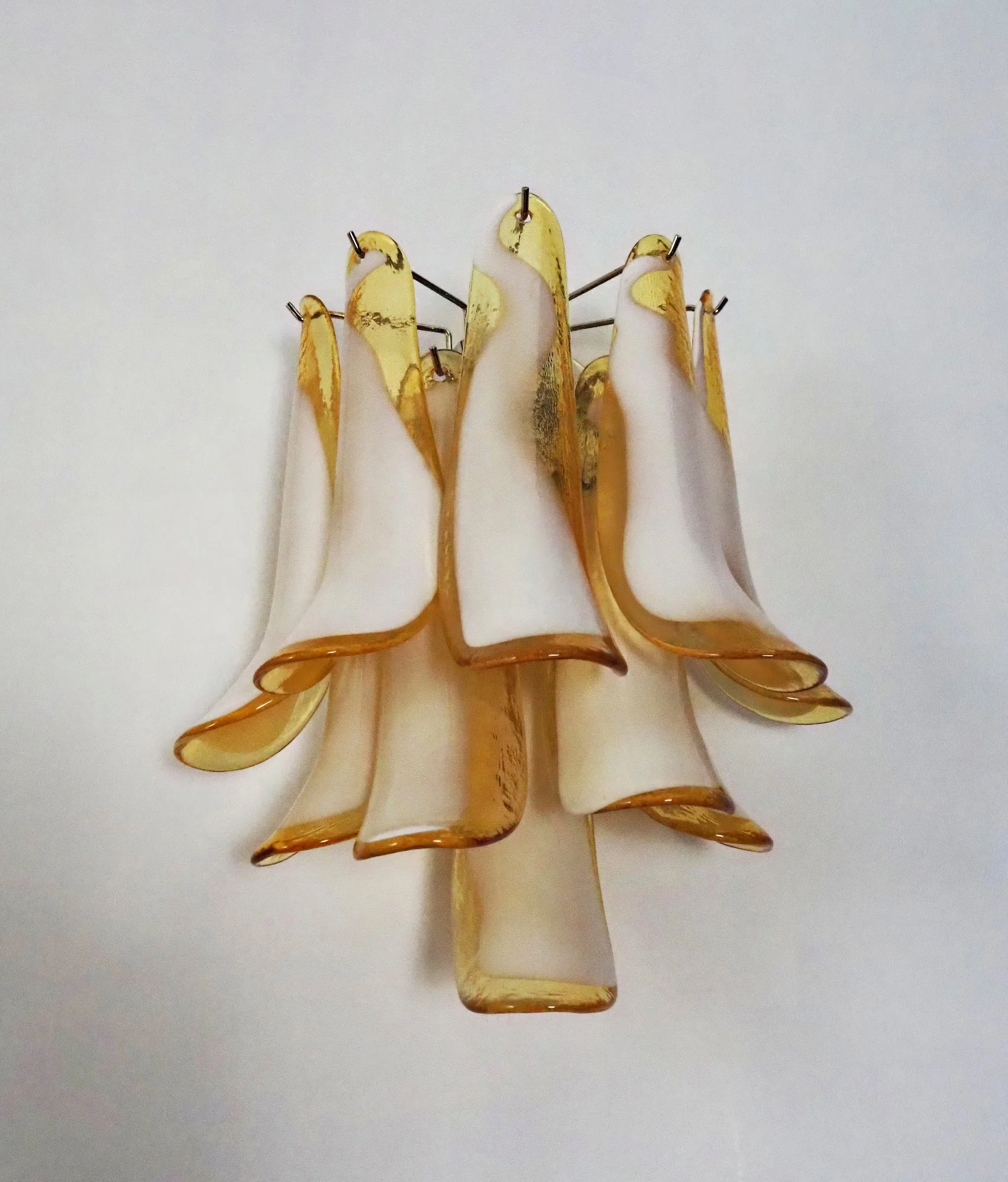 Vintage Murano Caramel Wall Lights - Image 10