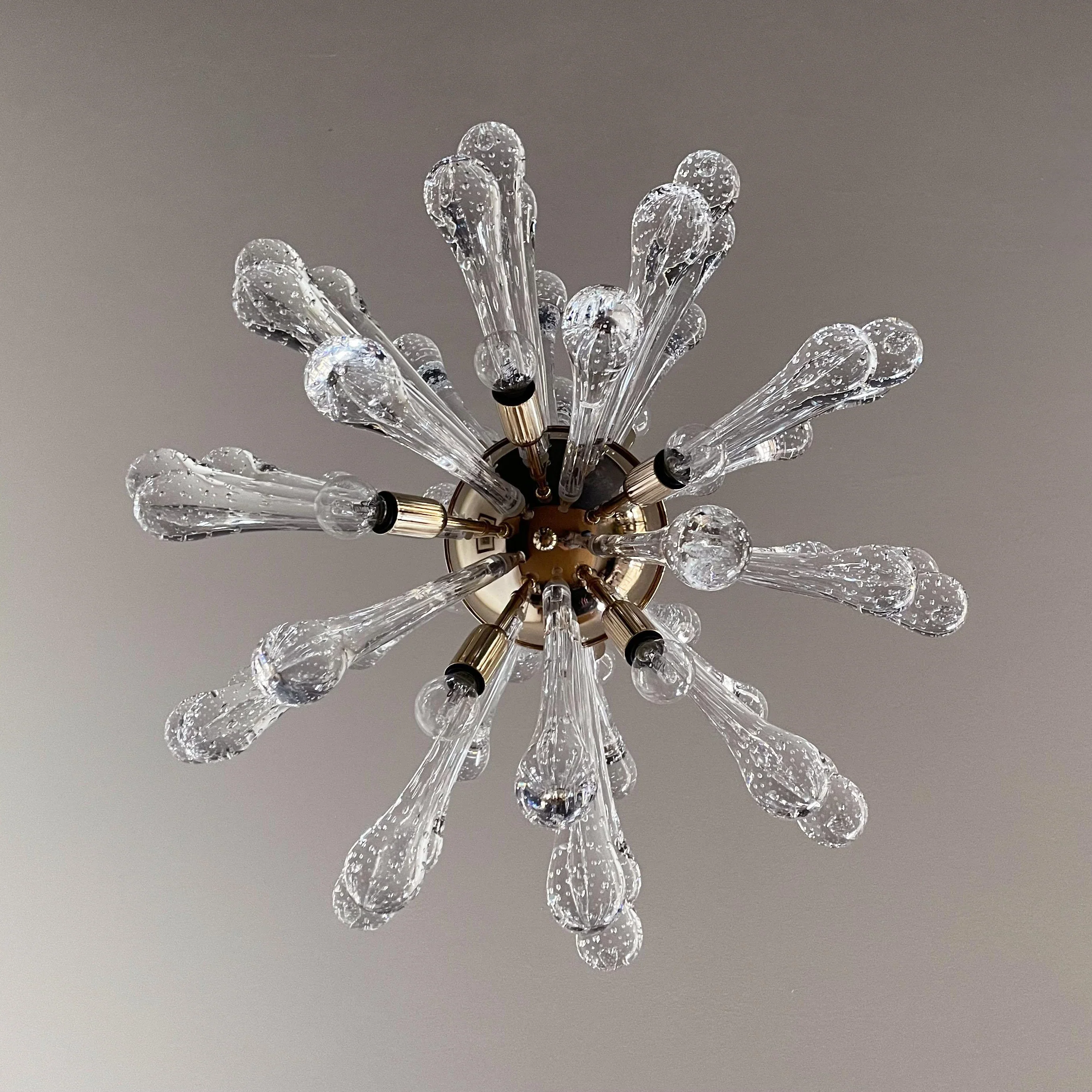 Vintage Murano Sputnik Glass Chandelier - Image 14
