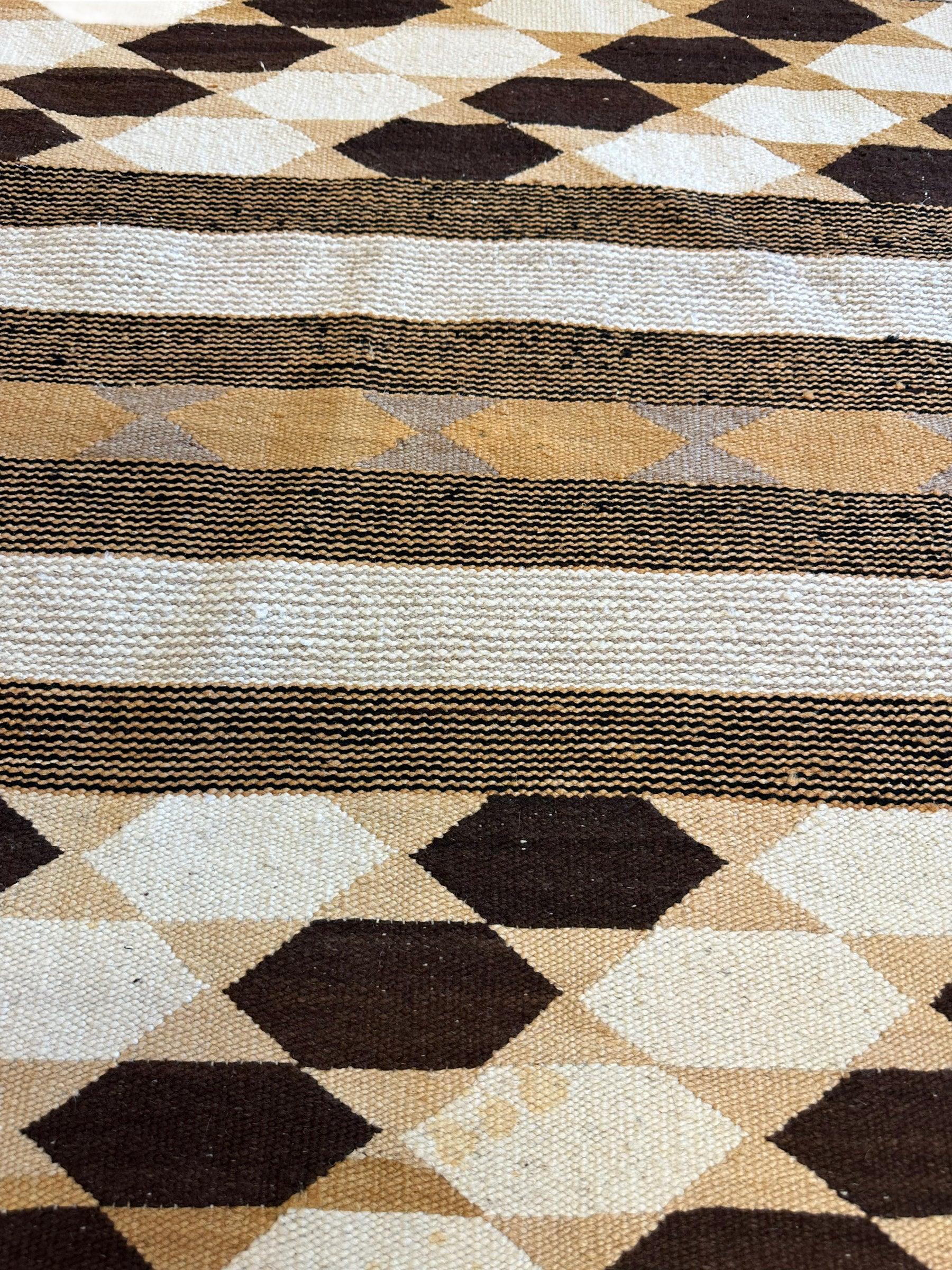 Vintage Native American Navajo Rug 33” x 50” - Image 2