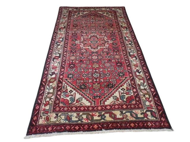 Vintage Persian Hamadan Rug 3’7” x 6’8” - Image 2