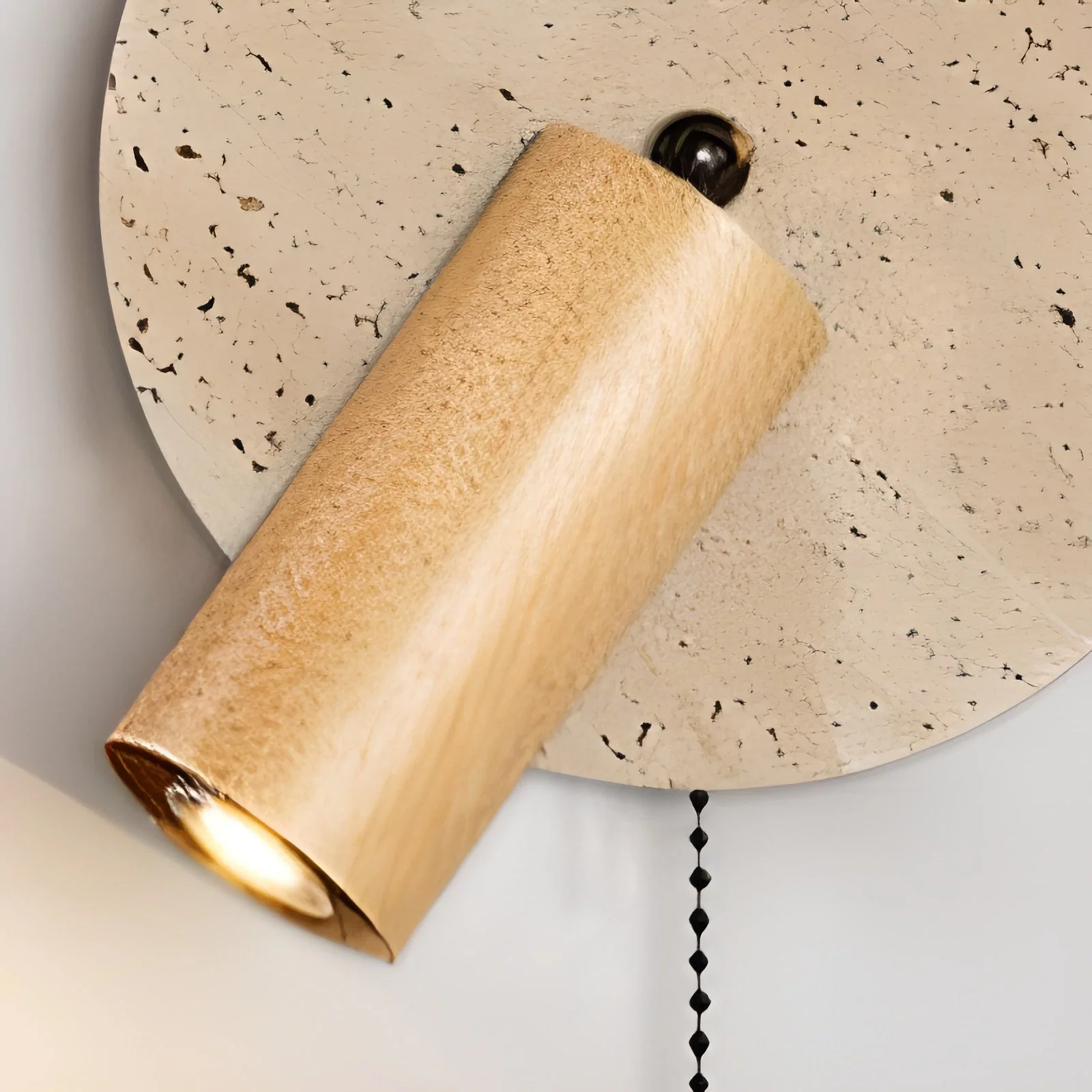 Vintage Travertine Wall Lamp - Image 12