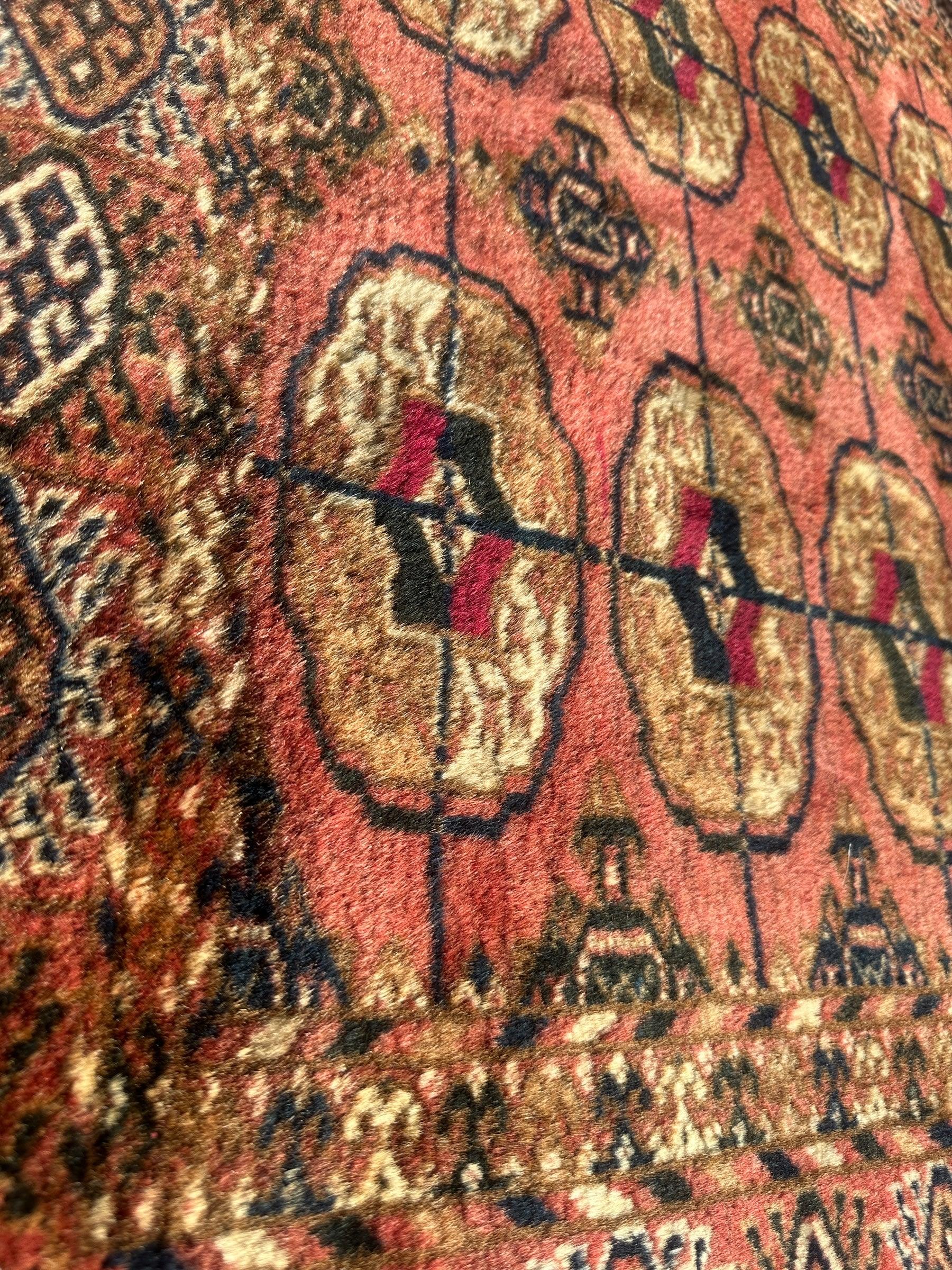 Vintage Tribal Turkoman Tekke Rug 3’4” x 4’ - Image 2