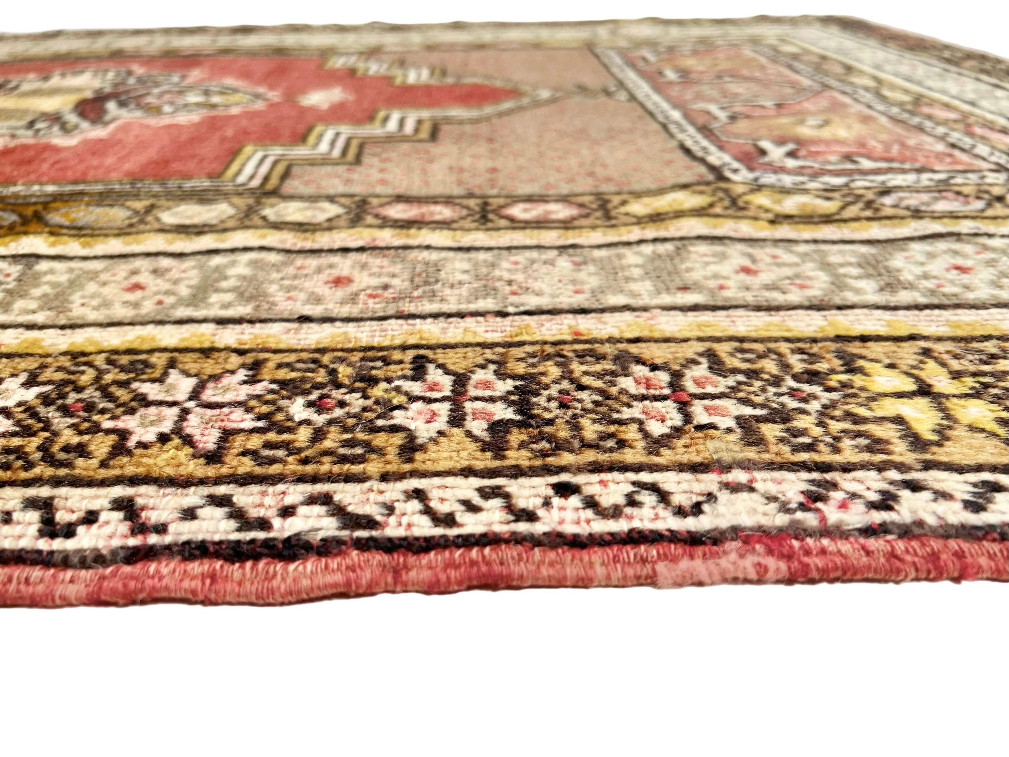 Vintage Turkish (3'04"x5'04") lt.red/gold - Image 3