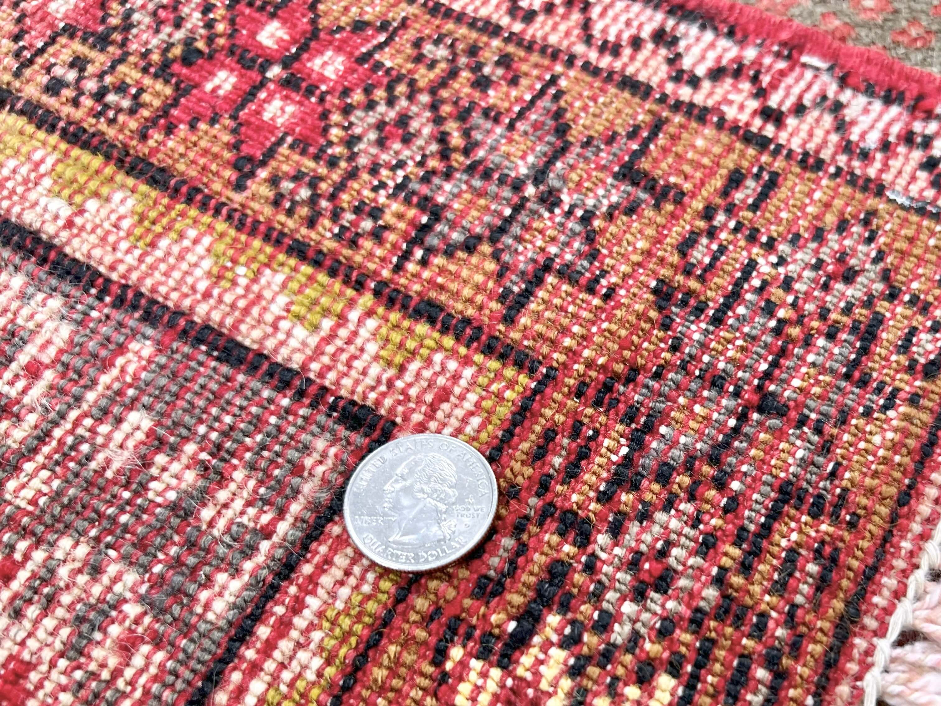 Vintage Turkish (3'04"x5'04") lt.red/gold - Image 5