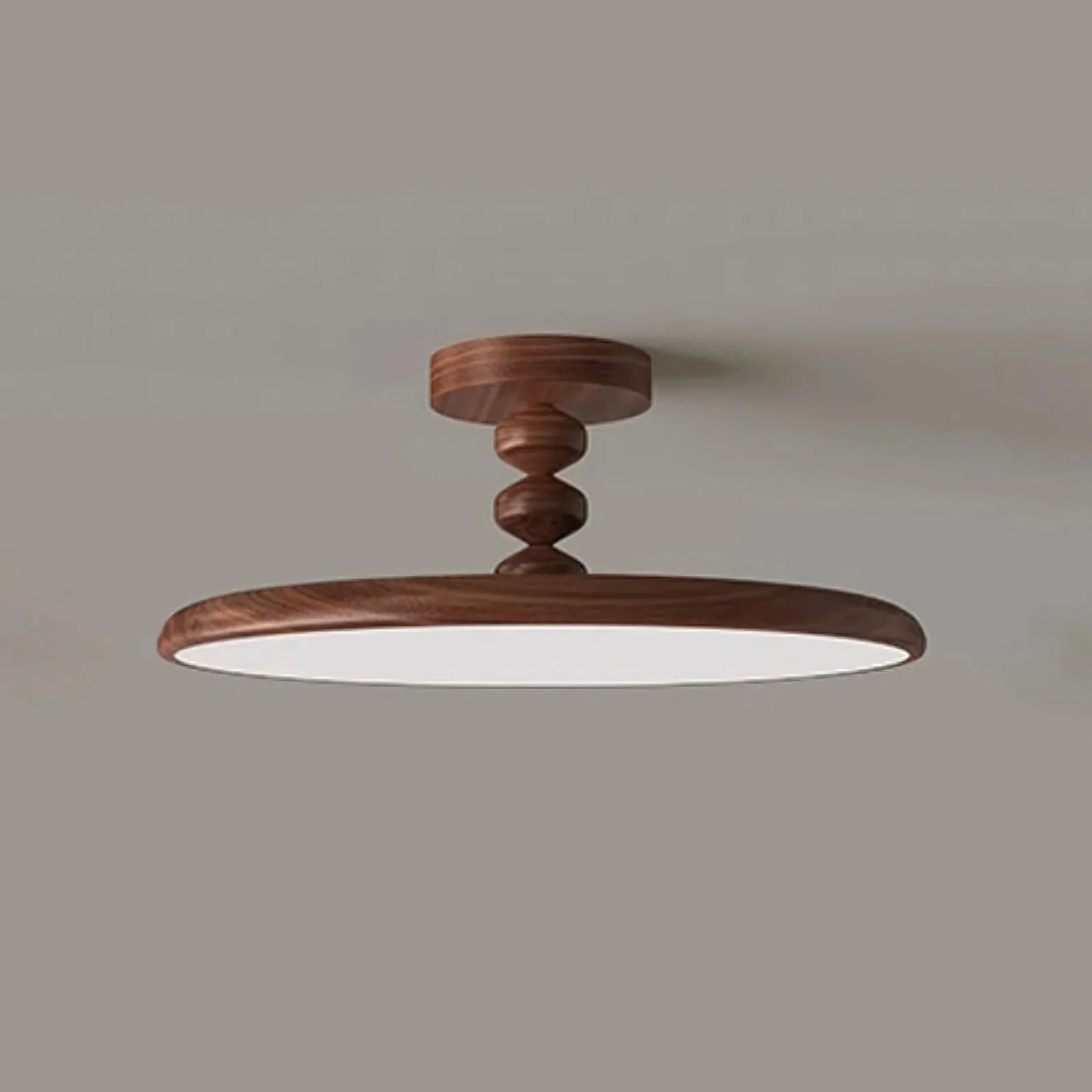 Walnut Ceiling Light - Image 11