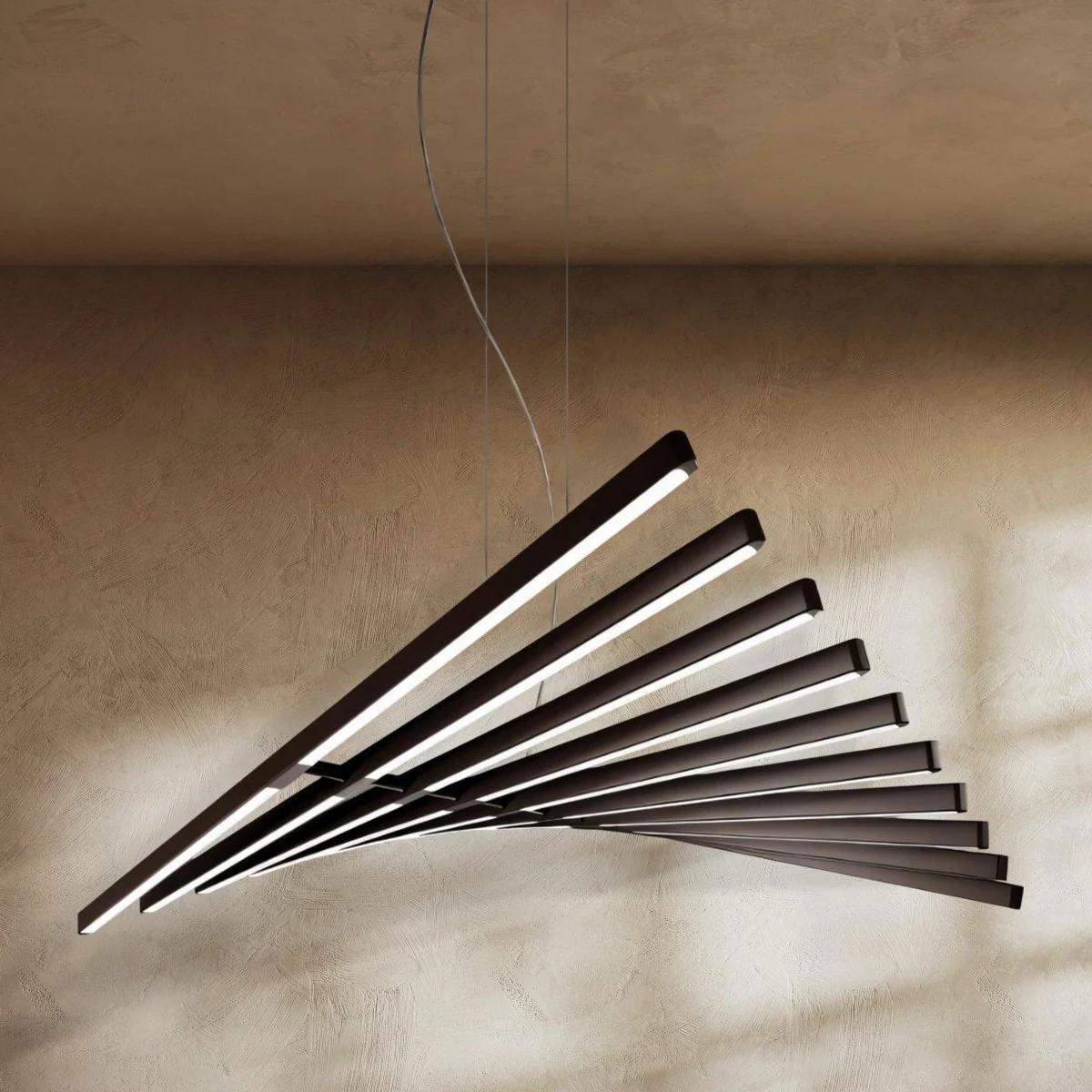 Waves Chandelier