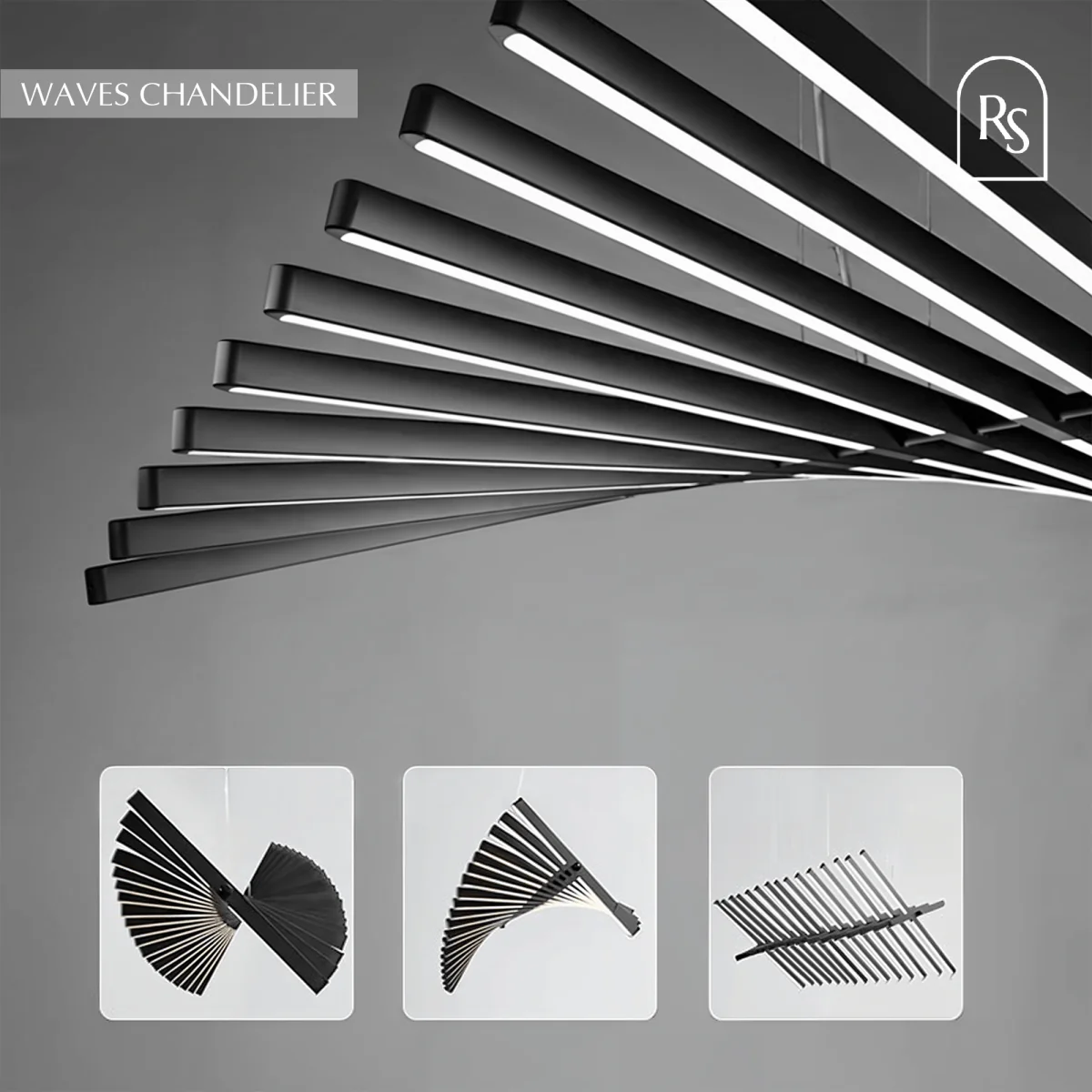 Waves Chandelier - Image 6