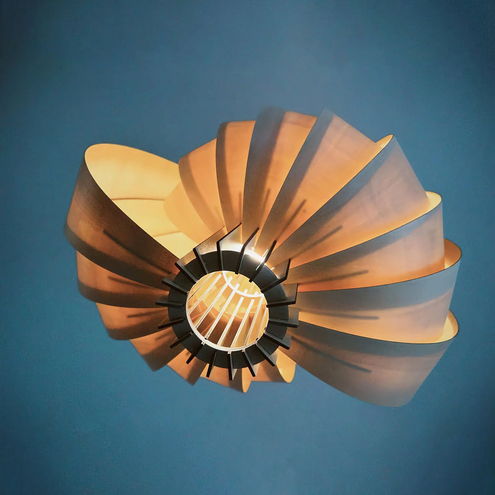 Wooden Lantern Pendant Lamp - Image 21