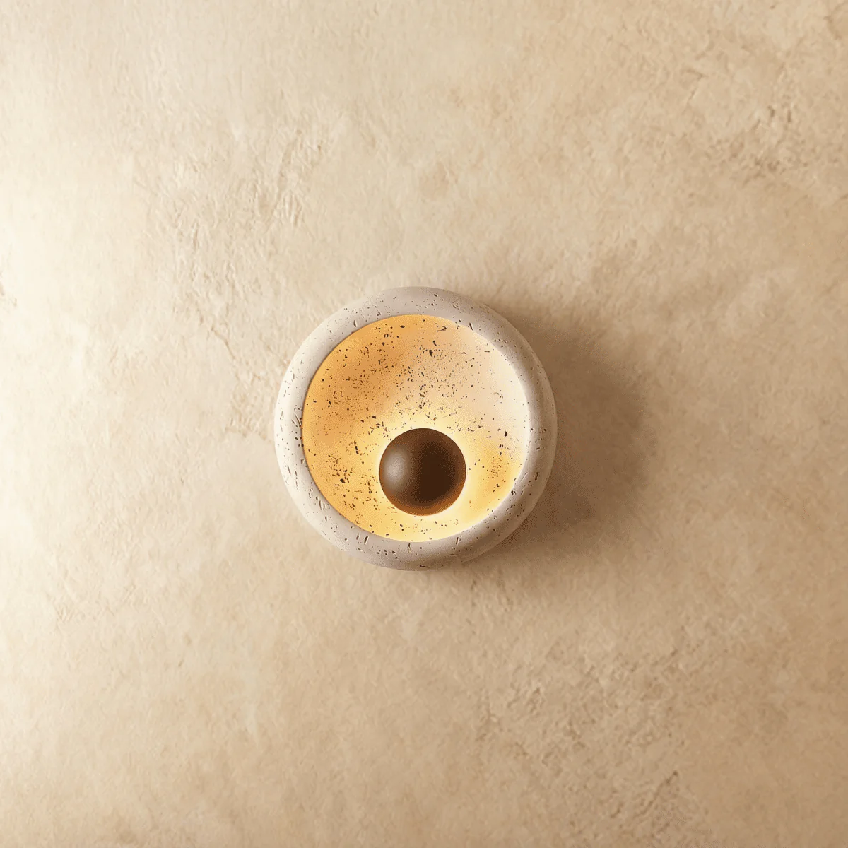 Yalka Travertine Wall Lamp - Image 2