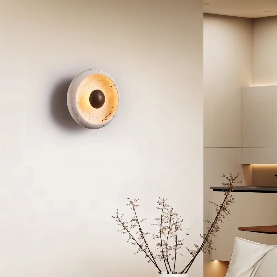 Yalka Travertine Wall Lamp - Image 4