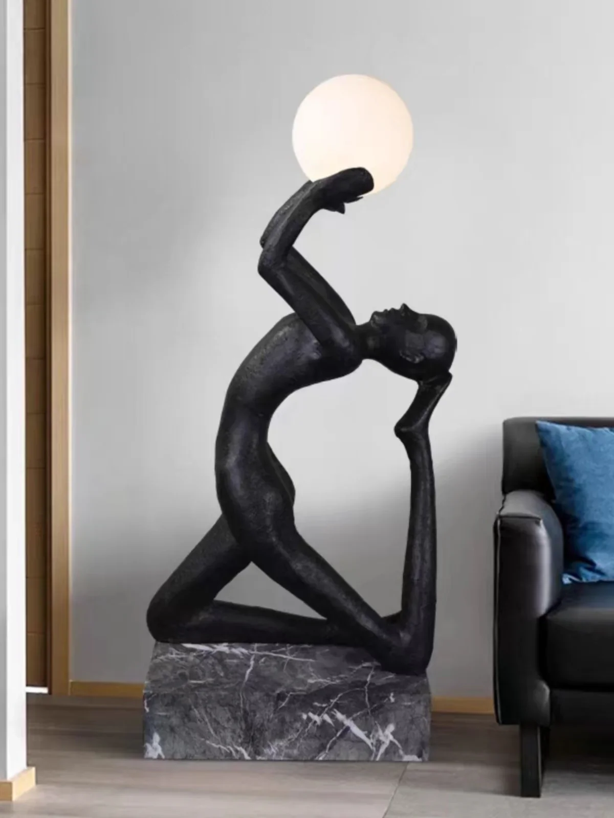 Yoga Sculpture Floor Lamp - Image 5