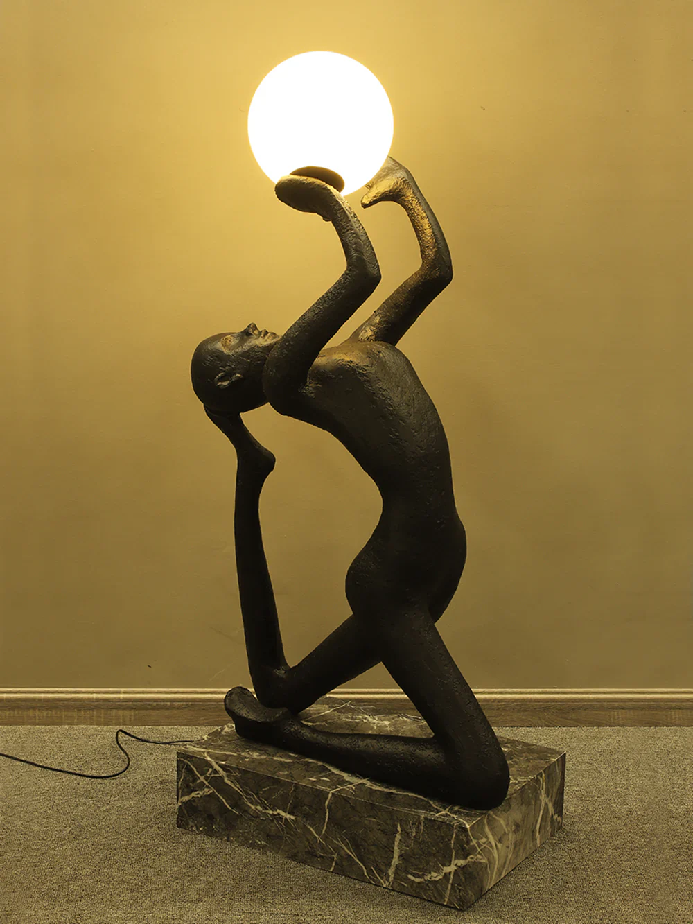 Yoga Sculpture Floor Lamp - Image 6