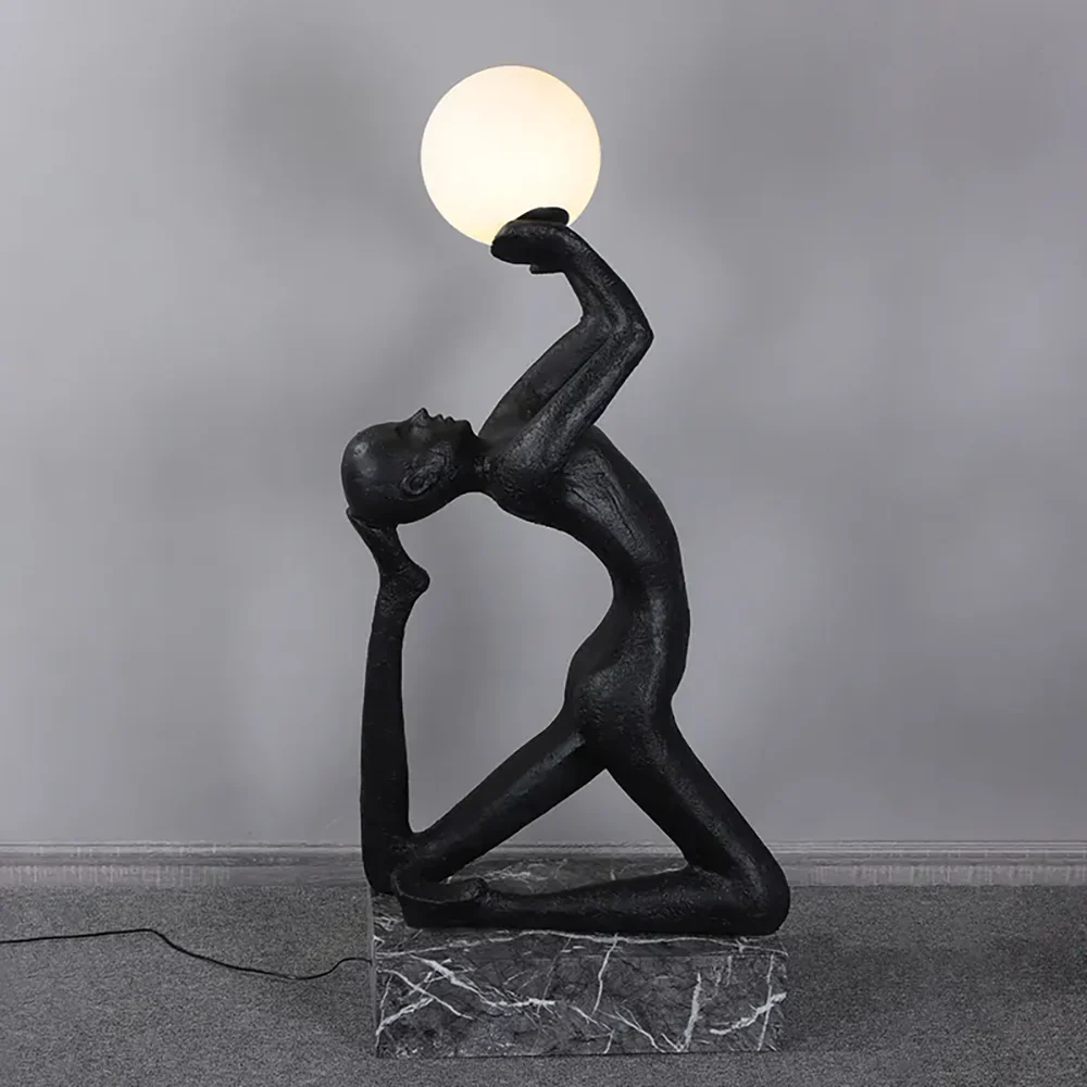 Yoga Sculpture Floor Lamp - Image 8