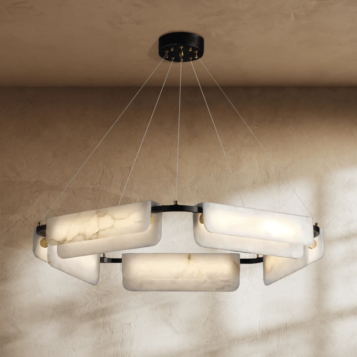 Zazu Alabaster Chandelier - Image 3