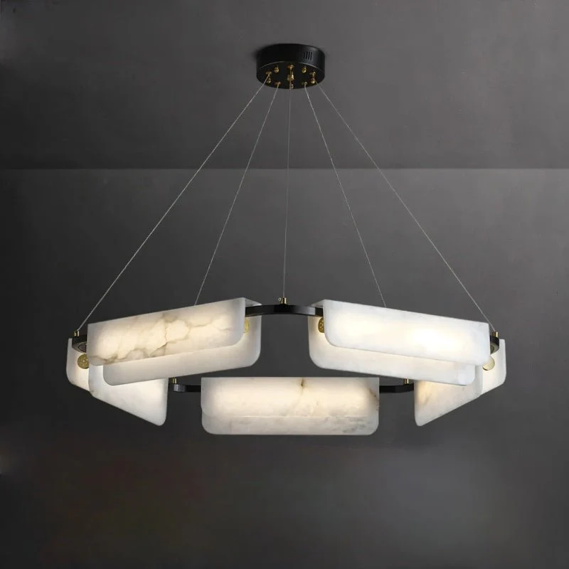 Zazu Alabaster Chandelier - Image 4