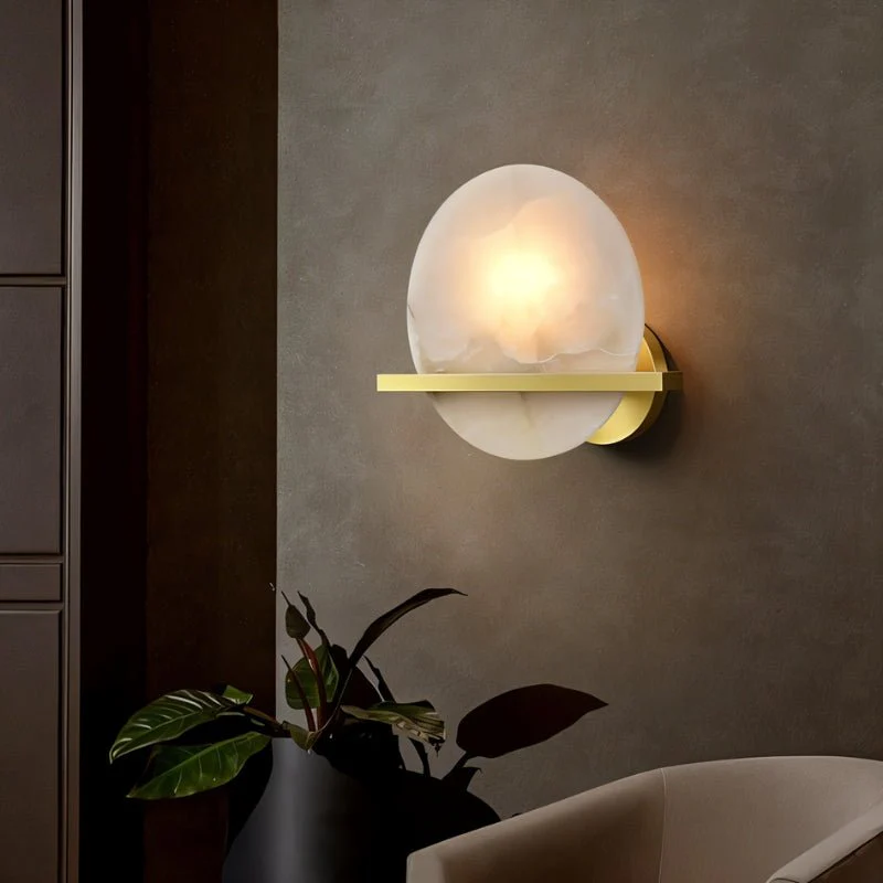 Zivano Alabaster Wall Lamp - Image 3
