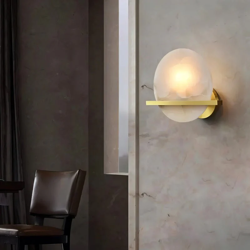 Zivano Alabaster Wall Lamp - Image 4